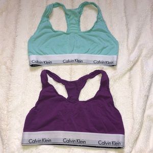 SOLD‼️CALVIN KLEIN sleepwear bras